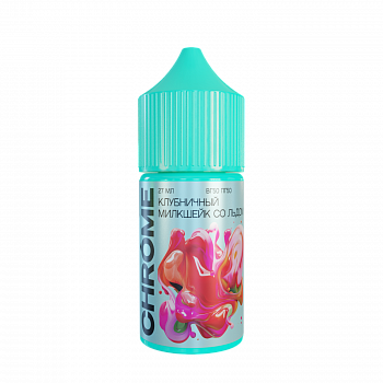Ар CHROME NORTH SALT "Клубничный милкшейк со льдом" 30-20